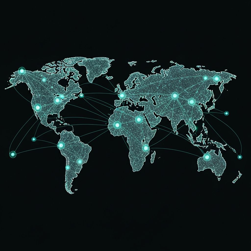 Global network sphere